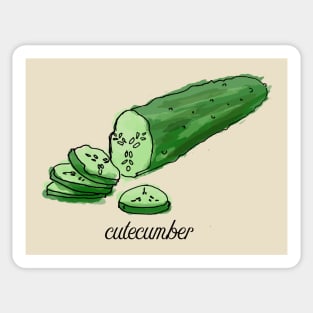 Cutecumber Sticker